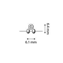 Load image into Gallery viewer, 8/0 Bead Ending 'Alona ii' Rose Gold Plated Qty: 1