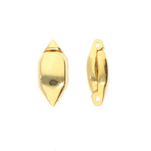 Load image into Gallery viewer, GemDuo Magnetic Clasp 'Ralaki' 24K Gold Plated Qty: 1