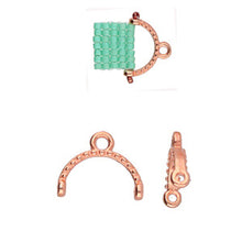 Load image into Gallery viewer, 11/0 Bead Ending 'Skaloti ii' Rose Gold Plated Qty: 1