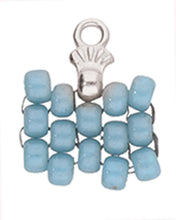 Load image into Gallery viewer, 8/0 Bead Ending 'Pilos' Antique Silver Plated Qty: 1