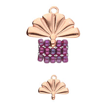 Load image into Gallery viewer, 8/0 Bead Ending 'Sitia' Rose Gold Plated Qty: 1