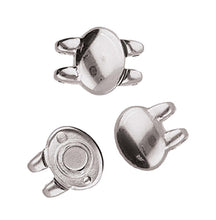 Load image into Gallery viewer, Superduo Magnetic Clasp 'Kypri' Antique Silver Plated Qty: 1