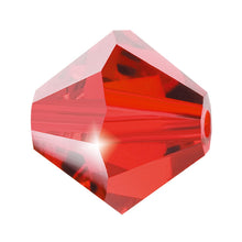 Load image into Gallery viewer, Preciosa 6mm Bicones Light Siam Qty:21