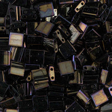 Load image into Gallery viewer, Miyuki Tila Beads 5mm 0458 Brown Iris Qty:10g Tube