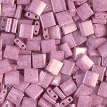 Load image into Gallery viewer, Miyuki Tila Beads 5mm 0599 Antique Rose Luster Qty:10g
