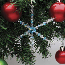 Load image into Gallery viewer, Wire Snowflake Frames 6in by The BeadSmith Qty:6