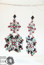 Load image into Gallery viewer, Czech Matubo Beads 6/0 3-Cut Jet Red Luster Qty:10g