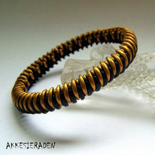 Load image into Gallery viewer, Czech Crescents 3x10mm Opaque Champagne Luster Qty:10 grams