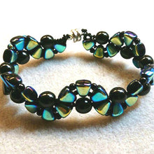 Load image into Gallery viewer, Czech Nib-Bit Beads 5x6mm Pastel Petrol Qty:10 grams