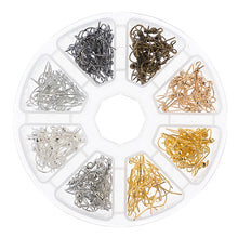 Load image into Gallery viewer, Findings Assortments with Storage Container Ear Wires Qty: 240 Pieces