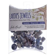 Load image into Gallery viewer, 'Earth's Jewels' Natural Sodalite, Magnesite and Jasper Qty: 100g