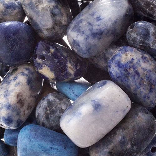 'Earth's Jewels' Natural Sodalite, Magnesite and Jasper Qty: 100g