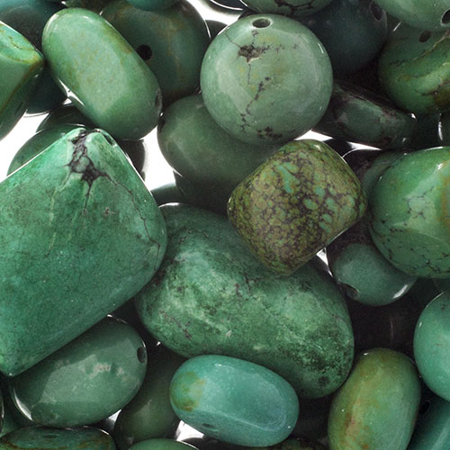 'Earth's Jewels' Green Turquoise Dyed Qty: 100g