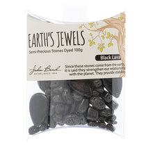Load image into Gallery viewer, 'Earth's Jewels' Natural Black Lava Qty: 100g