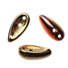Load image into Gallery viewer, Czech Chilli Beads 4x11mm California Gold Rush Qty:25 beads
