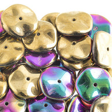 Load image into Gallery viewer, Czech Ripple Beads by Preciosa 12mm California Green Qty:18