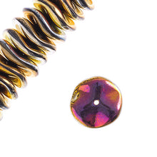 Load image into Gallery viewer, Czech Ripple Beads by Preciosa 12mm California Sunshine Qty:18