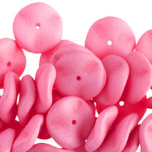 Load image into Gallery viewer, Czech Ripple Beads by Preciosa 12mm Silk Matte Melon Qty:18