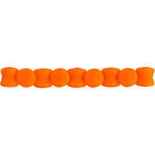Load image into Gallery viewer, Czech Pellet Beads 4x6mm Orange Alabaster Opaque Qty:44 Strung *D*