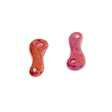 Load image into Gallery viewer, Czech Link Beads 3x10mm Chalk White/Lumi Luster Qty:50 beads