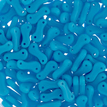 Load image into Gallery viewer, Czech Link Beads 3x10mm Blue Turquoise Qty:50 beads