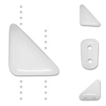 Load image into Gallery viewer, Czech Tango Beads 6mm White Alabaster Qty:5g