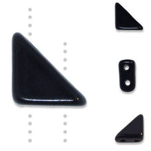 Load image into Gallery viewer, Czech Tango Beads 6mm Jet Qty:5g