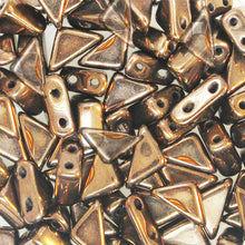 Load image into Gallery viewer, Czech Tango Beads 6mm Crystal Bronze Capri Qty:5g
