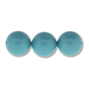 Swarovski #5810 Pearl Rounds 6mm Turquoise Qty:25