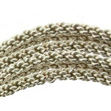 Load image into Gallery viewer, Artistic Wire Braid 12 Gauge Tarnish Resistant Silver  Qty: 5 ft (1.52 meters)
