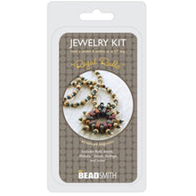 Load image into Gallery viewer, 'Regal Rulla' Necklace Kit by Leslie Rogalski for The BeadSmith