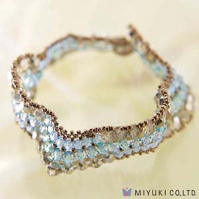 Miyuki Kit Blue Surge Bracelet