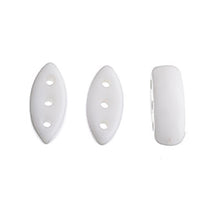 Load image into Gallery viewer, Czech Cali Beads 3x8mm Chalk White Qty:30 beads