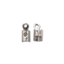 Load image into Gallery viewer, Nickel Finish Plated Crimp Ends 2.5x4.5mm Qty:36
