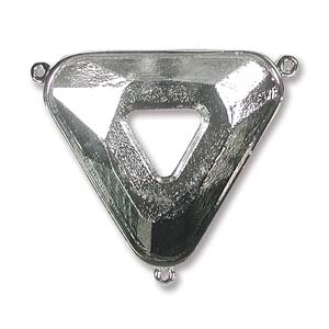 Connector 30mm for Cosmic Triangle 3 Ring Br. Silver Plate *D* Qty:1