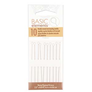 Twisted Wire Needles Heavy Qty:1 pack of 10