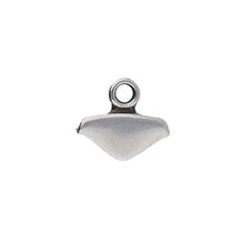 Load image into Gallery viewer, Chevron Duo Bead Ending 'Mikronisi' Antique Silver Plated Qty: 1