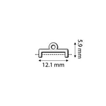 Load image into Gallery viewer, 11/0 Bead Ending 'Topolia ii' Rose Gold Plated Qty: 1