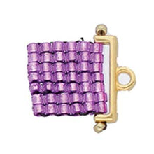 Load image into Gallery viewer, 11/0 Bead Ending 'Topolia ii' 24K Gold Plated Qty: 1