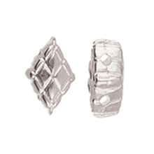 Load image into Gallery viewer, GemDuo Bead Substitute 'Plaka' Antique Silver Plated Qty: 1