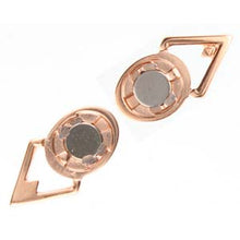 Load image into Gallery viewer, GemDuo Magnetic Clasp 'Gyalos' Rose Gold Plated Qty: 1