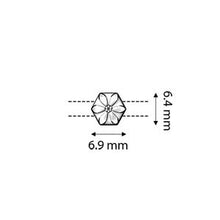 Load image into Gallery viewer, Honeycomb Bead Substitute 'Stelida' Antique Silver Plated Qty: 1