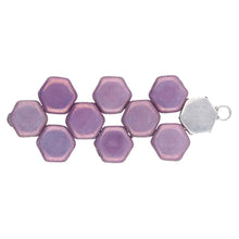 Load image into Gallery viewer, Honeycomb Bead Ending 'Maragas' Antique Silver Plated Qty:1