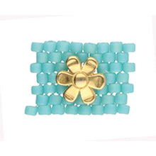 Load image into Gallery viewer, 11/0 Bead Substitute 'Gerani' 24K Gold Plated Qty: 1