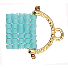 Load image into Gallery viewer, 11/0 Bead Ending 'Skaloti ii' 24K Gold Plated Qty: 1