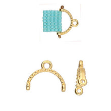 Load image into Gallery viewer, 11/0 Bead Ending 'Skaloti ii' 24K Gold Plated Qty: 1