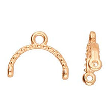 Load image into Gallery viewer, 11/0 Bead Ending 'Skaloti ii' Rose Gold Plated Qty: 1