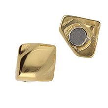 Load image into Gallery viewer, Silky Magnetic Clasp 'Laouti' 24K Gold Plated Qty: 1