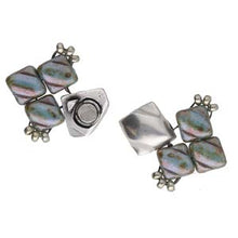 Load image into Gallery viewer, Silky Magnetic Clasp 'Laouti' Antique Silver Plated Qty: 1