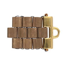 Load image into Gallery viewer, Tila Bead Ending 'Soros II' 24K Gold Plated Qty: 1